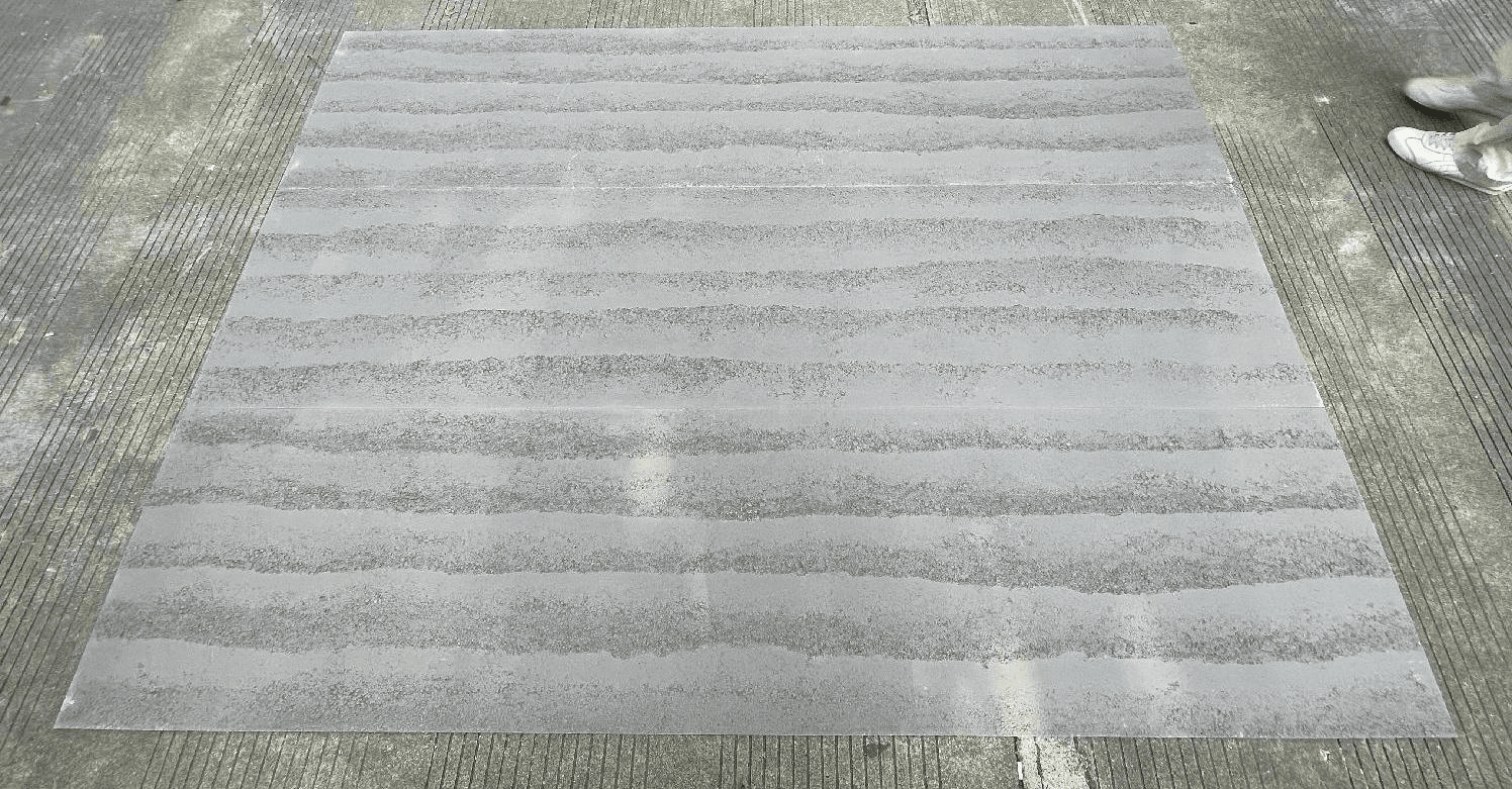 Soft Stone Danxia Rammed Earth (Fine Rammed Earth Plate) Medium Gray