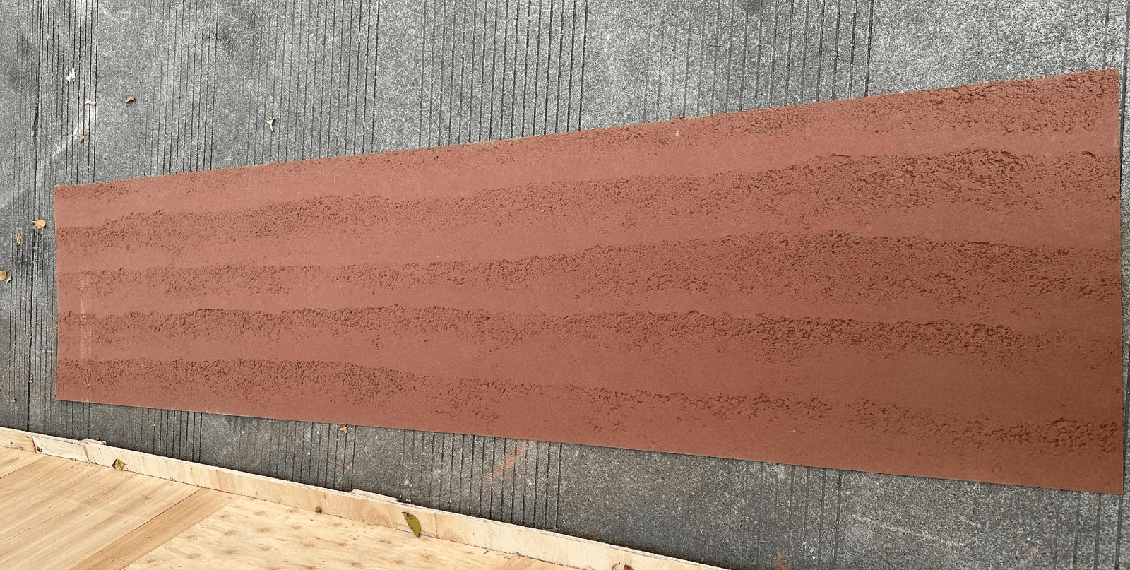 Sofe Stone Danxia Rammed Earth (Fine Rammed Earth Plate) Soil Red