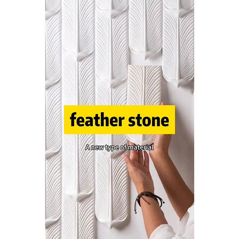 Feather stone