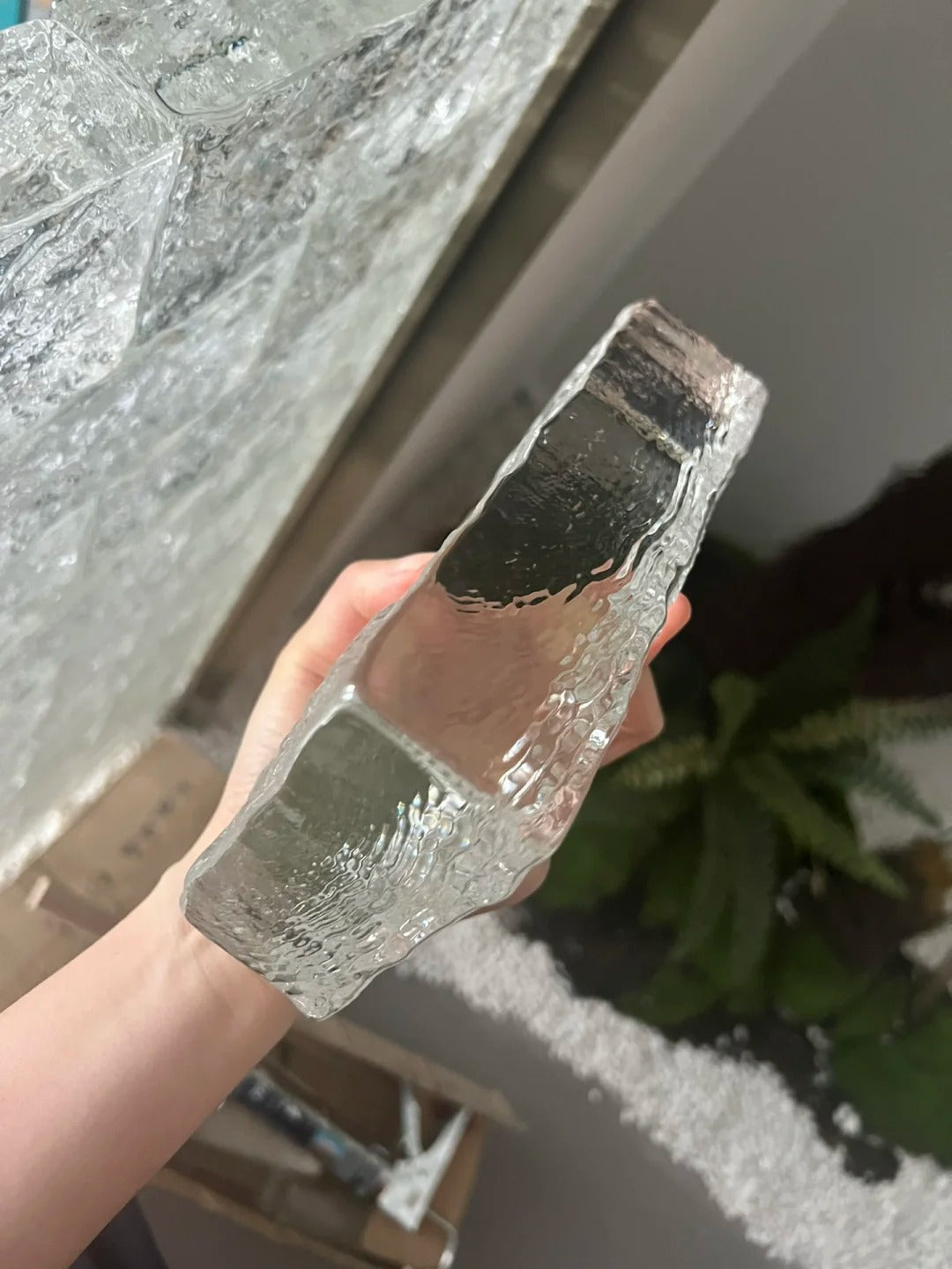 Ice Crystal Glass