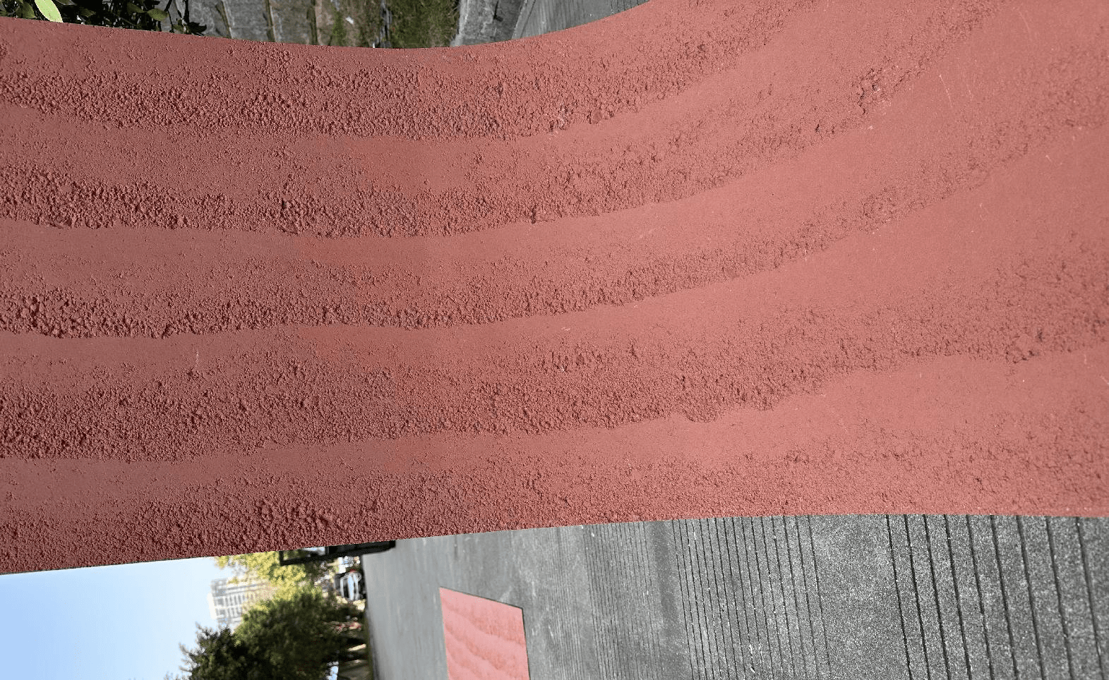 Soft Stone Danxia Rammed Earth (Fine Rammed Earth Plate) Watermelon Red