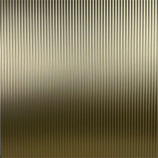 Aluminum Embossed Plate-Stripe