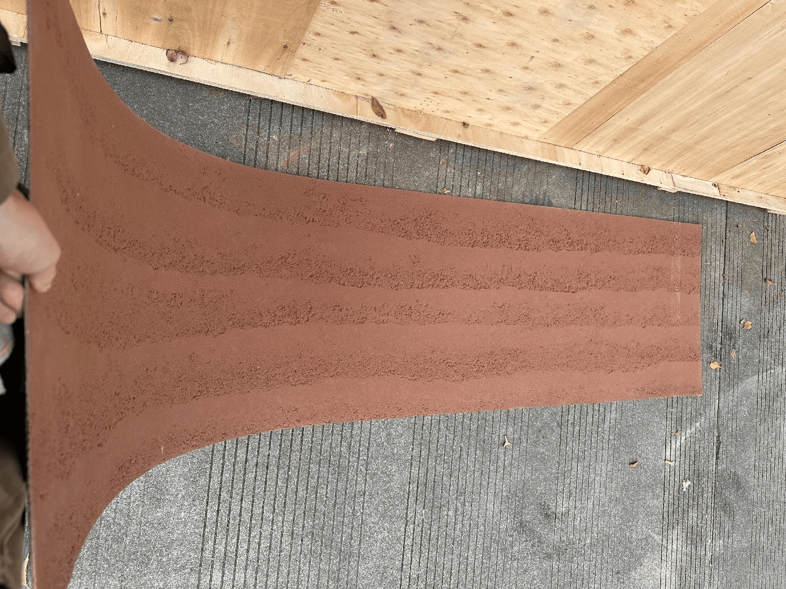 Sofe Stone Danxia Rammed Earth (Fine Rammed Earth Plate) Soil Red