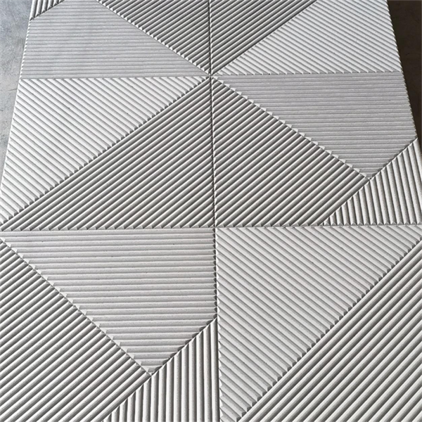 Cement Decoration Board-No.37 Cylinder groove cross pattern