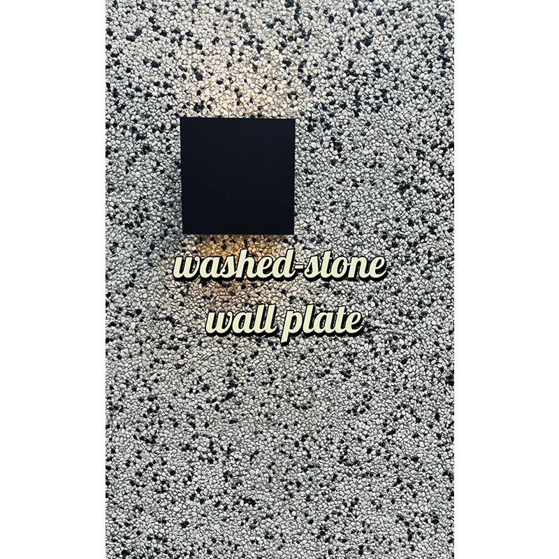 Placa de pared de piedra lavada con tablero de cemento artístico