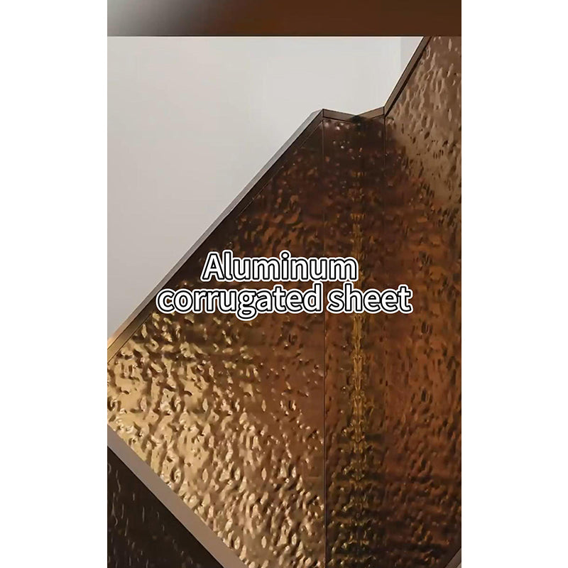 Aluminum embossing sheet
