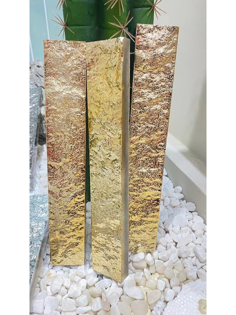 Electroplating Brick- DUX-Gold(Ridge Surface)