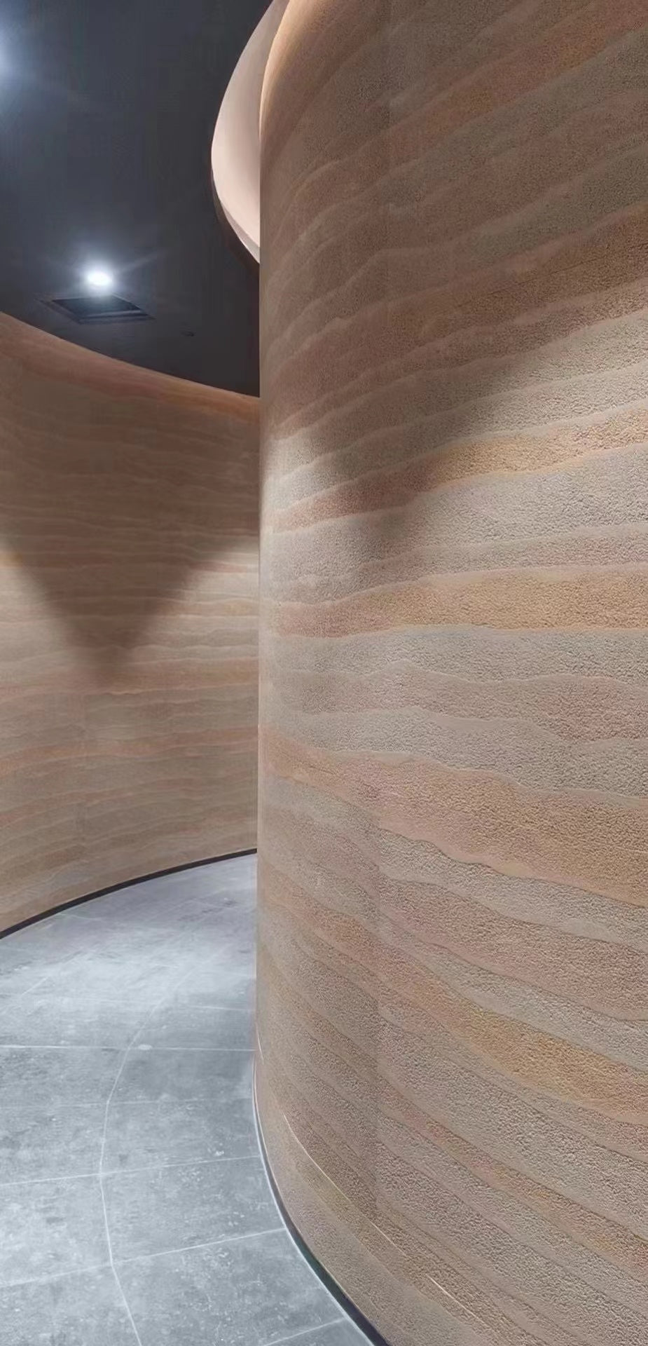 Soft Stone Gobi Rammed Earth (Coarse Rammed Earth Plate) Gradient Color C