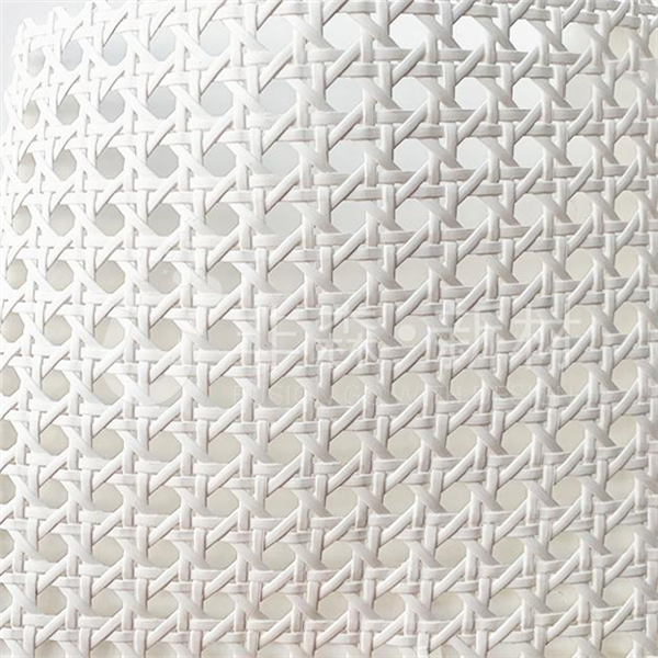 Bamboo weaving-Plastic Rattan Six Eyes White