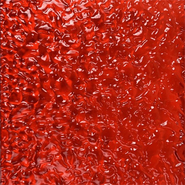Acrylic Board-Stone Texture Red Lucency